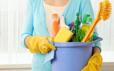 How to Clean Up from Spring Cleaning